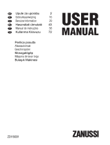 Zanussi ZDI15001XA Manual do usuário