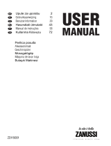 Zanussi ZDI15001XA Manual do usuário