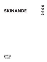 IKEA SKINANDE 002-797-71 Manual do usuário