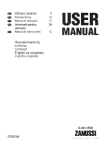 Zanussi ZRT623W Manual do usuário