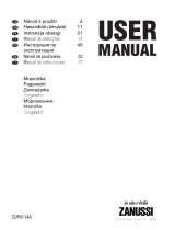 Zanussi ZUF6114A Manual do usuário