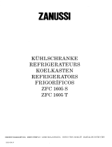 Zanussi ZFC1605T Manual do usuário