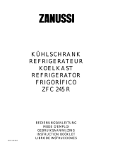 Zanussi ZC245R Manual do usuário