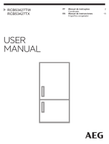 AEG RCB53427TW Manual do usuário