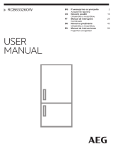 AEG RCB63326OW Manual do usuário