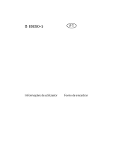 Aeg-Electrolux B89090-4 Manual do usuário