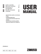 Zanussi ZGM62444XA Manual do usuário