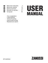 Zanussi ZFC322WAA Manual do usuário