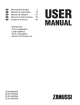 Zanussi ZFC26400WA Manual do usuário