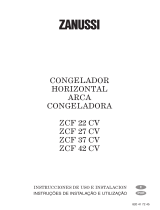 Zanussi ZCF27CV Manual do usuário