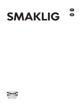 IKEA SMAKLIG Manual do usuário
