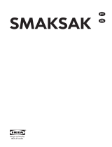 IKEA SMAKSAOVPB Manual do usuário