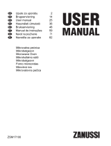 Zanussi ZSM17100XA Manual do usuário