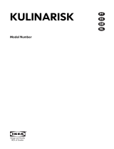 IKEA KULINARISK 20245209 Manual do usuário