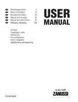 Zanussi ZFC631WAP Manual do usuário