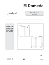 Dometic HIPRO3000 Manual do usuário