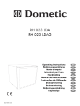 Dometic RH023LDAG Manual do usuário
