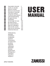 Zanussi ZRG11600WA Manual do usuário