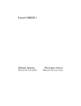 Aeg-Electrolux F88030IMP Manual do usuário