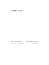 Aeg-Electrolux F89020VI Manual do usuário