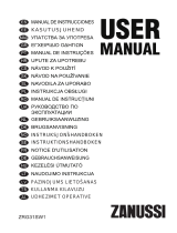 Zanussi ZRG31SW1 Manual do usuário