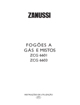 Zanussi ZCG604LX Manual do usuário