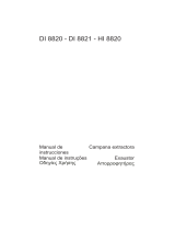 Aeg-Electrolux DI8821-M Manual do usuário