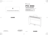 Casio PX-850 Manual do usuário
