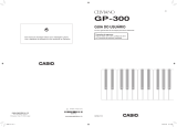 Casio GP-300 Manual do usuário