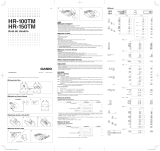 Casio HR-150TM Manual do usuário