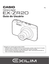 Casio EX-ZR20 Manual do usuário