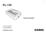Casio KL-130 Manual do usuário