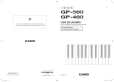 Casio GP-500 Manual do usuário