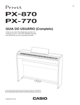 Casio PX-770 Manual do usuário