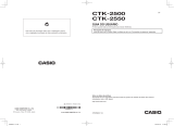 Casio CTK-2500 Manual do usuário