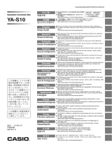 Casio YA-S10 Guia de instalação