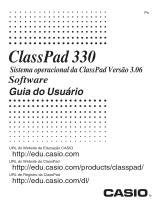 Casio CLASSPAD 330 Manual do usuário