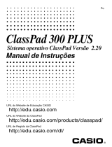 Casio ClassPad 300, ClassPad 300 PLUS Manual do usuário
