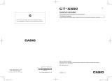 Casio CT-X800 Manual do usuário