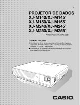 Casio XJ-M140, XJ-M145, XJ-M150, XJ-M155, XJ-M240, XJ-M245, XJ-M250, XJ-M255 (SerialNumber: B9***B) Manual do usuário