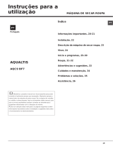 Ariston AQC9 BF7 T1 (AG) Guia de usuario