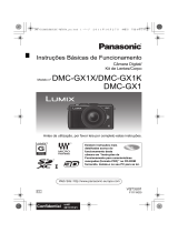Panasonic DMCGX1EC Instruções de operação