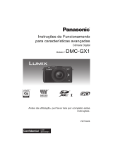 Panasonic DMCGX1EC Instruções de operação