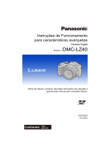 Panasonic DMCLZ40EG Instruções de operação