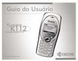 KYOCERA Cell Phone K112 Manual do usuário