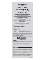 Olympus Microcassette Recorder DP-10 Manual do usuário
