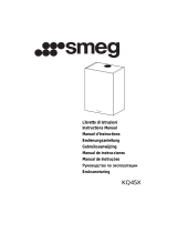 Smeg KQ45X Manual do usuário