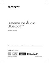 Sony Bluetooth Headset MEX-BT5750U Manual do usuário