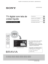 Sony KDL-40CX525 Manual do proprietário