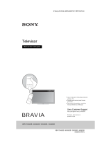 Sony XBR-49X855B Manual do proprietário